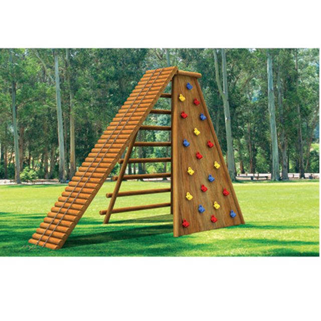 Children wooden climbing slide for sale (4)
