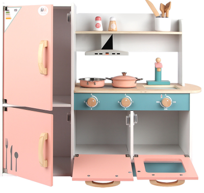 Eco-friendly wooden cook toy play kitchen (6)