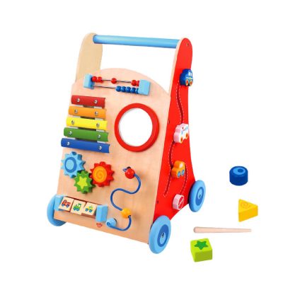 Multi-Functional Kids wood push walker (4)