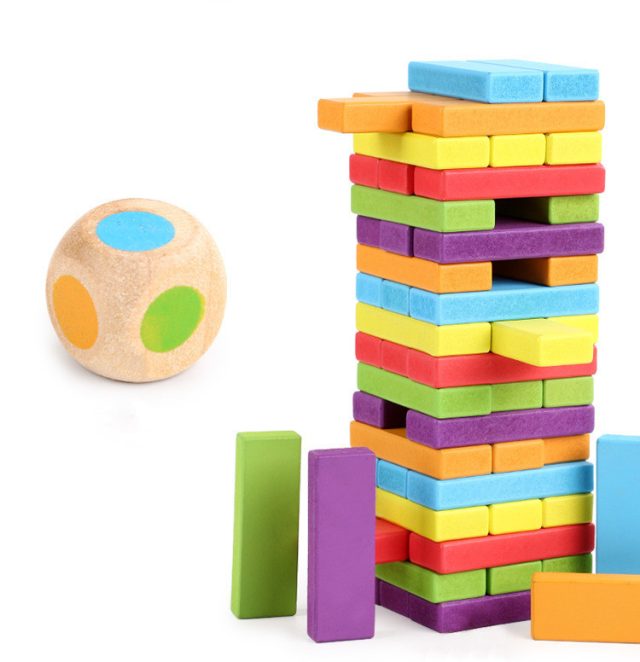 Promotion educational wooden building blocks toys (2)