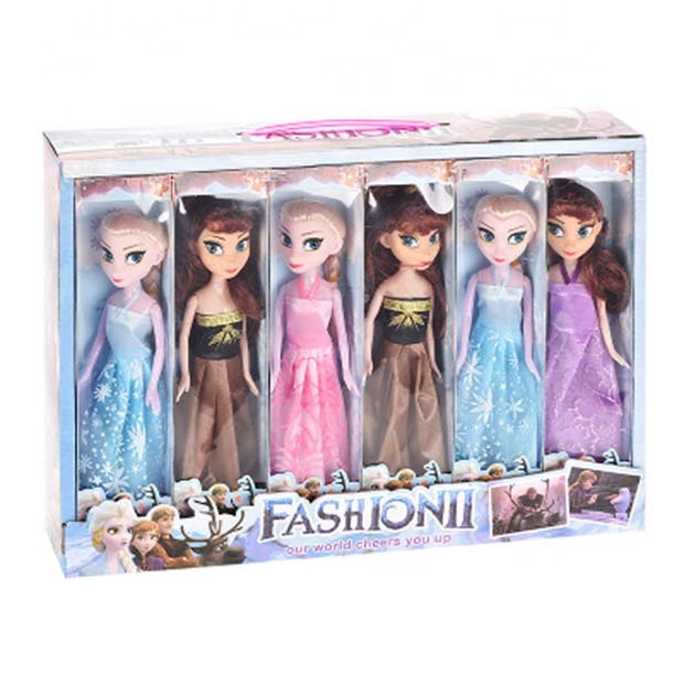 Solid snow princess barbie doll toys (4)