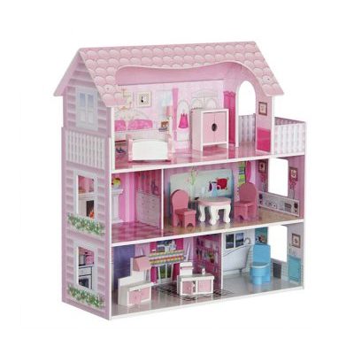 Wooden doll house for kids children’s day (3)