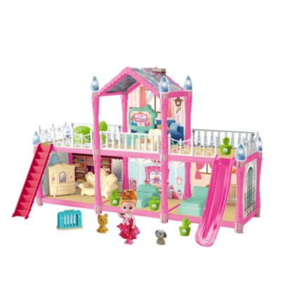 Girls birthday gift plastic doll houses supplier