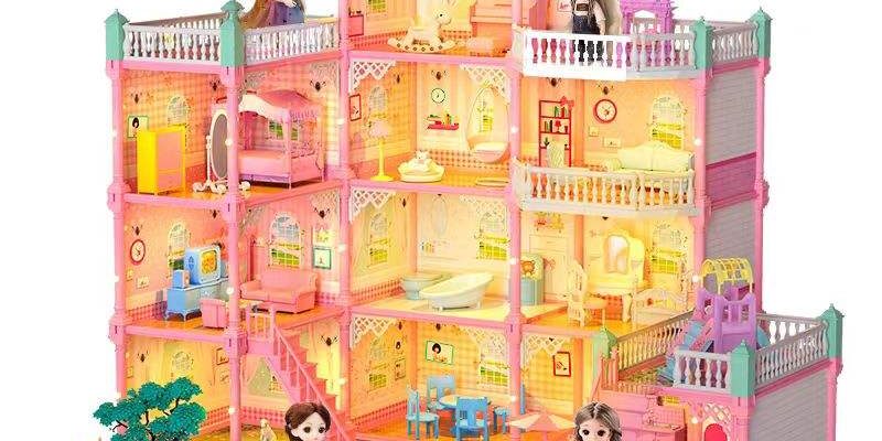 Birthday Gift Plastic Doll Houses for Girls Supplier (7) Girls birthday gift plastic doll houses supplier