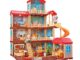 Bulk cartoon DIY plastic doll houses for kids
