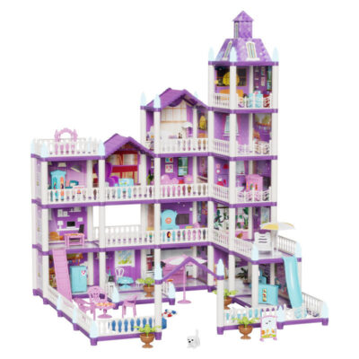 Wholesale creative plastic doll houses for children