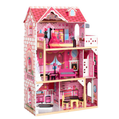 Wholesale creative plastic doll houses for children