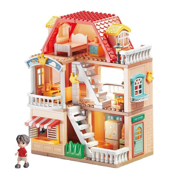 Innovative custom plastic doll houses for girls