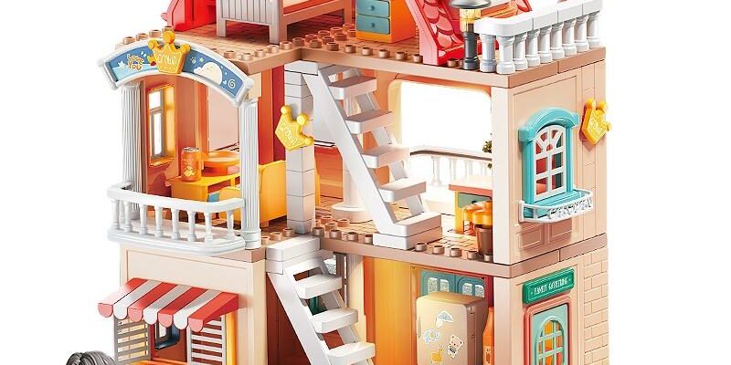 Custom Innovative Girls Plastic Doll Houses (2) Innovative custom plastic doll houses for girls