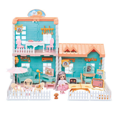 Innovative custom plastic doll houses for girls