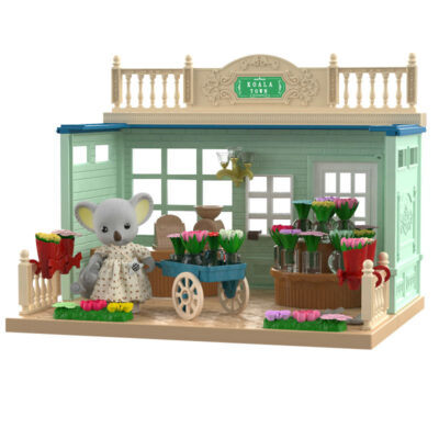 Custom DIY mini plastic doll houses for kids