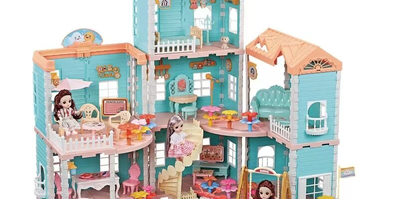 DIY Plastic Doll Houses for Girls Custom (7) Custom DIY plastic doll houses for girls