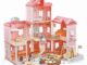 DIY plastic doll houses for girls manufacturer