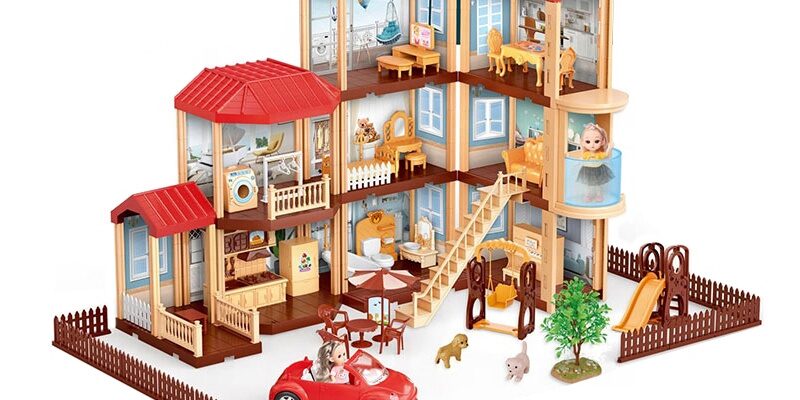 DIY Princess Plastic Doll Houses Supplier (4) DIY princess plastic doll houses supplier for kids