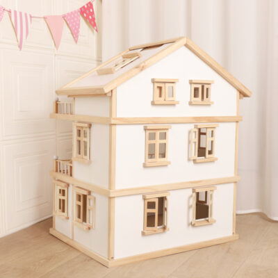 DIY wooden doll houses gift toy manufacturer