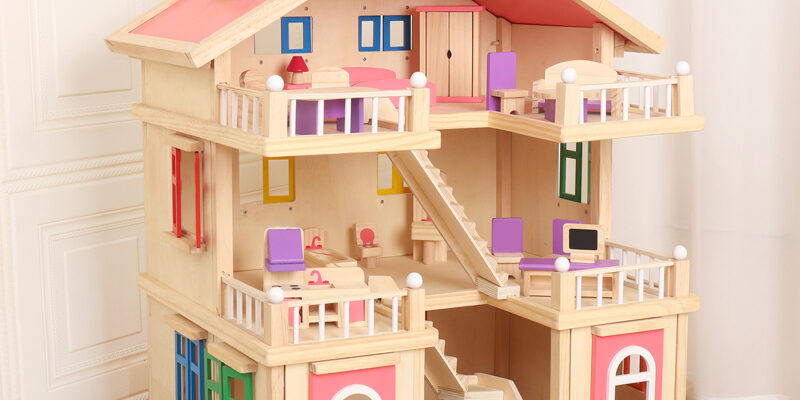 DIY Wooden Doll Houses Gift Manufacturer (8) DIY wooden doll houses gift toy manufacturer