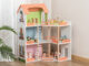 Bulk DIY wooden doll houses for girls toys