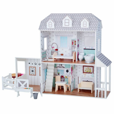 DIY wooden doll houses for girls supplier