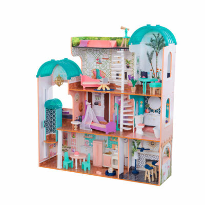 DIY wooden doll houses for girls supplier