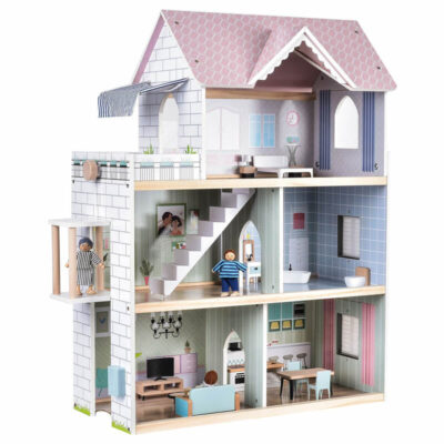 DIY wooden doll houses for girls supplier