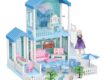 High-quality DIY plastic doll houses from toy factory