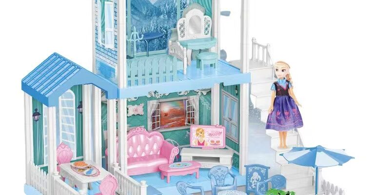 High-Quality Kids DIY Plastic Doll Houses Factory (3) High-quality DIY plastic doll houses from toy factory