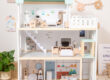 Bulk high-quality wooden doll houses for kids