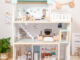 Bulk high-quality wooden doll houses for kids
