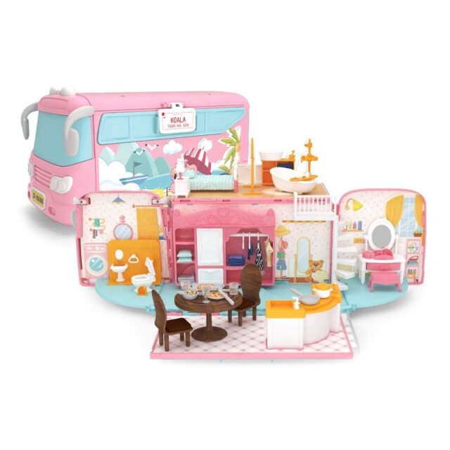 Bulk hot-selling plastic doll houses for kids