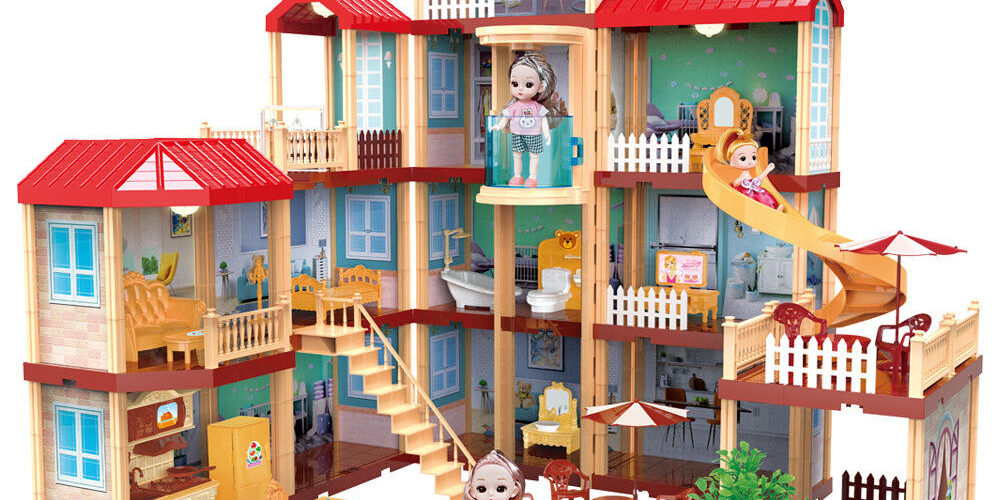 Luxury Kids Plastic Doll Houses Manufacturer (5) Luxury plastic doll houses for kids manufacturer