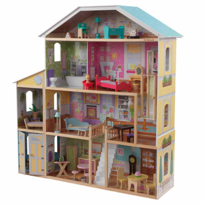 Luxury wooden doll houses for kids manufacturer