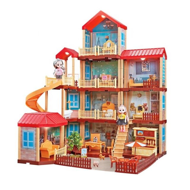 Luxury Plastic Doll Houses Birthday Gift Supplier (3) Wholesale luxury plastic doll houses birthday gift
