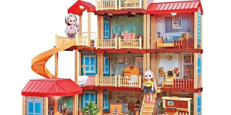 Luxury Plastic Doll Houses Birthday Gift Supplier (3) Wholesale luxury plastic doll houses birthday gift