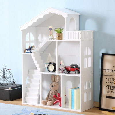 Custom modern wooden doll houses for kids
