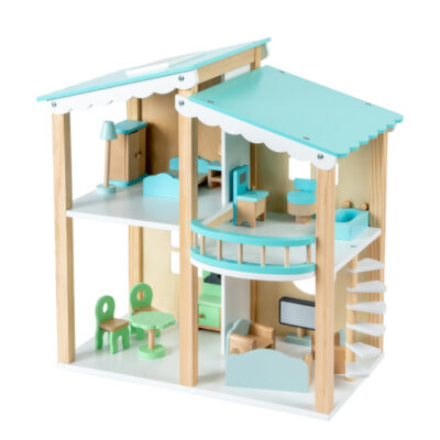 New DIY wooden doll houses kids manufacturer