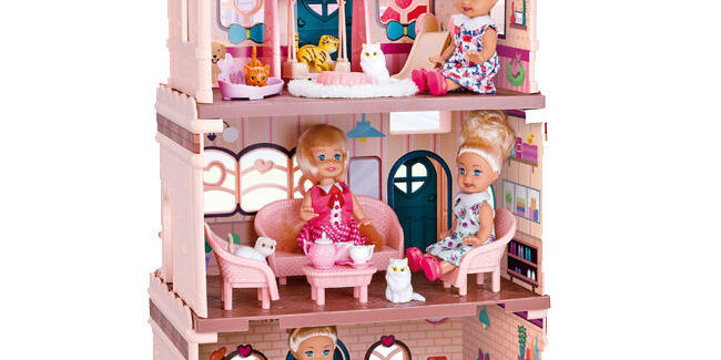 New Plastic Doll Houses for Girls Supplier (2) New girls plastic doll houses toy supplier