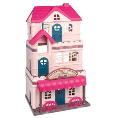 New girls plastic doll houses toy supplier