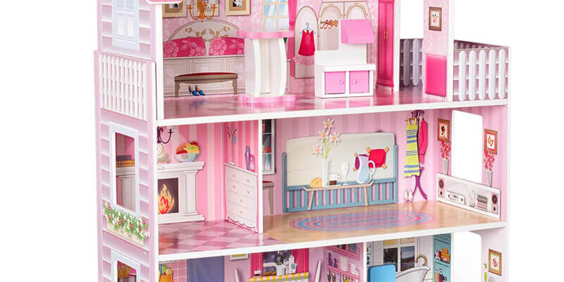 New Princess Wooden Doll Houses Supplier (3) New princess wooden doll houses supplier for kids