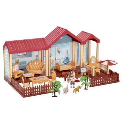 Smart play plastic doll houses trusted supplier