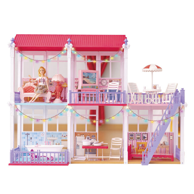 Smart play plastic doll houses trusted supplier