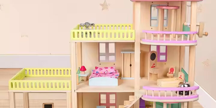 Wholesale Educational Wooden Doll Houses for Kids (8) Educational wooden doll houses wholesale toys