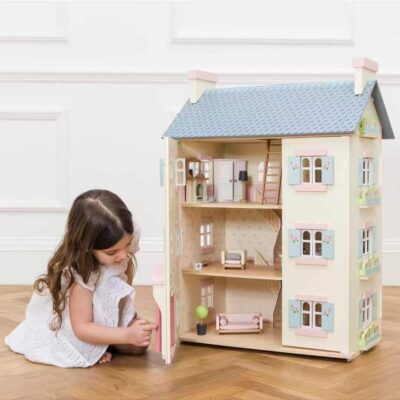 Creative Wooden Doll House Birthday Gift for Kids