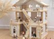 DIY Birthday Gift Wooden Doll House for Kids Creative Play