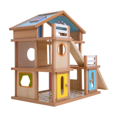 High Quality DIY Wooden Doll House Kit for Kids