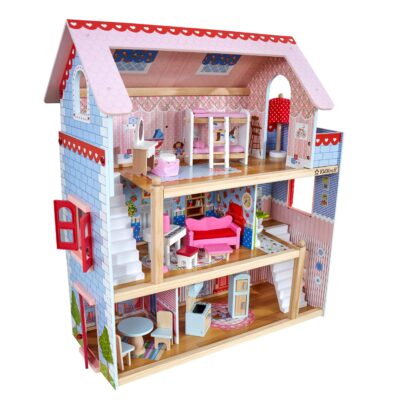 DIY Wooden Doll House Kit for Kids Creative Play