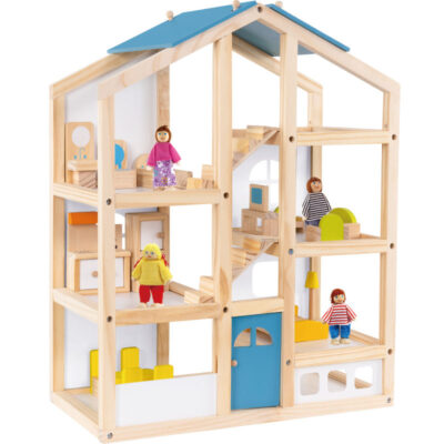 Wooden Playhouse Doll House for Kids Educational Toy
